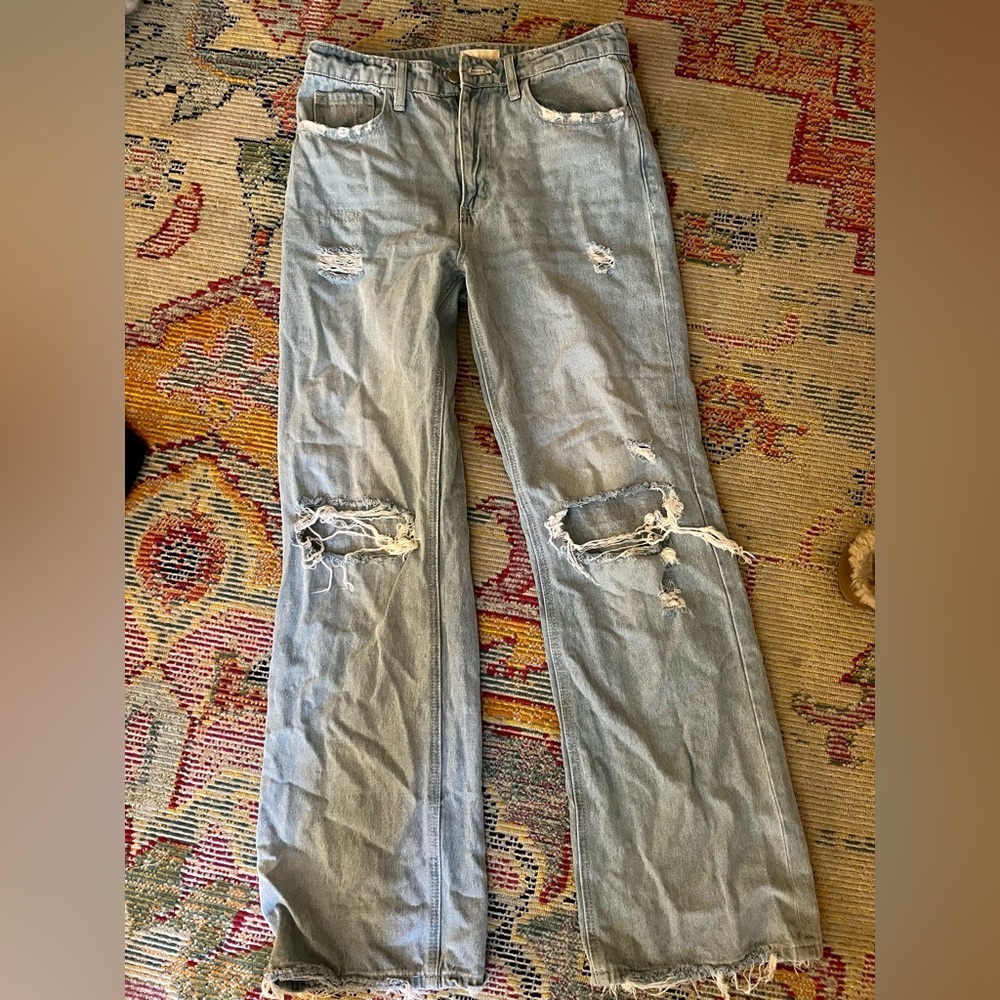 Altar’d State 90’s High Rise Straight Leg Jeans